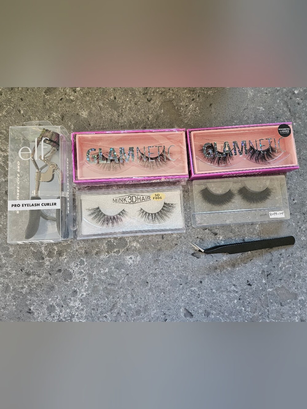 Glamnetic Magnetic Lashes + False Lashes & Lash Tools – 6 Pieces